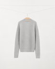 Open-Front Wool Sweater