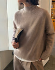Yak Wool Cable Knit Sweater