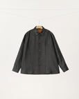 Gambiered Canton Silk Tailored Overshirt