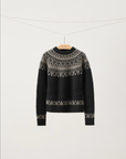 Fair-Isle Wool Cashmere Jumper