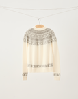 Fair Isle Wool-Cashmere Sweater
