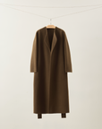 Wool-Cashmere Belted Coat