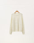 Textured Wool & Alpaca Sweater