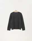 Luxury Cable-Knit Cashmere Pullover
