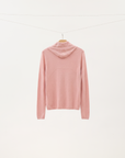 The Sculptural Scarf-Neck Sweater
