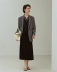 Virgin Wool Tailored Blazer