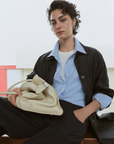 Lightweight Silk Trench Coat