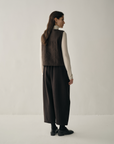 Wool Turtleneck & Tailored Waistcoat Layering Set