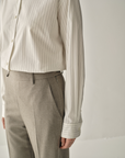 100% Pure Wool Tailored Trousers