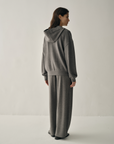 Silk Blend Wide Leg Lounge Trousers