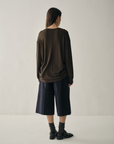 Nautical Graphic Pure Wool Long-sleeves Top