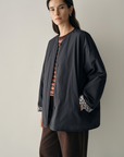 Reversible Silk & Wool Padded Jacket