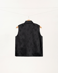 Printed Xiangyun Silk Vest