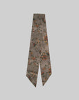Printed Silk-Blend Scarf