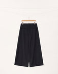 100% Virgin Wool Wide-leg Trousers