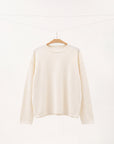Fine Wool Textured Everyday Sweater