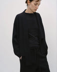 Ribbed Knit Casual Jacket