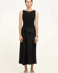 Asymmetric Draped Deconstructed Skirt