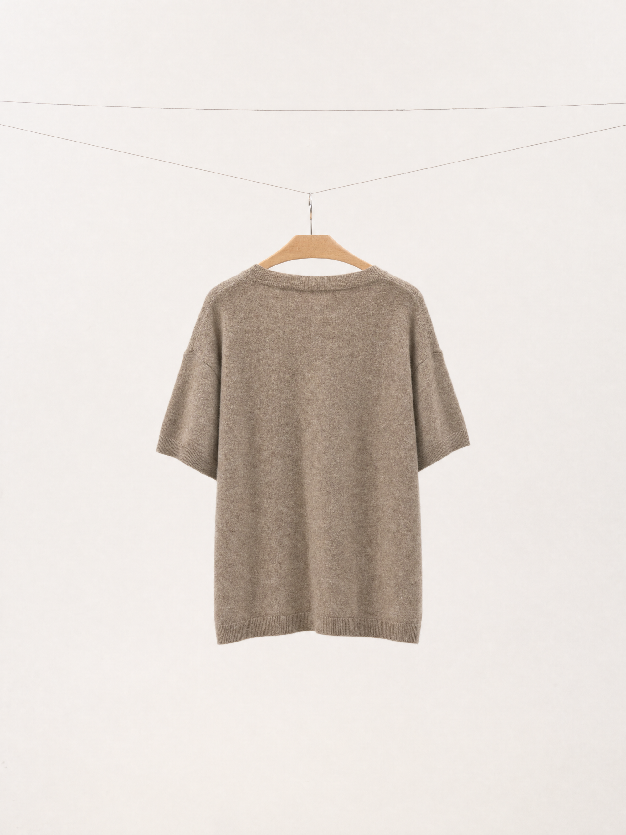 Essential Merino Wool Knit T-Shirt