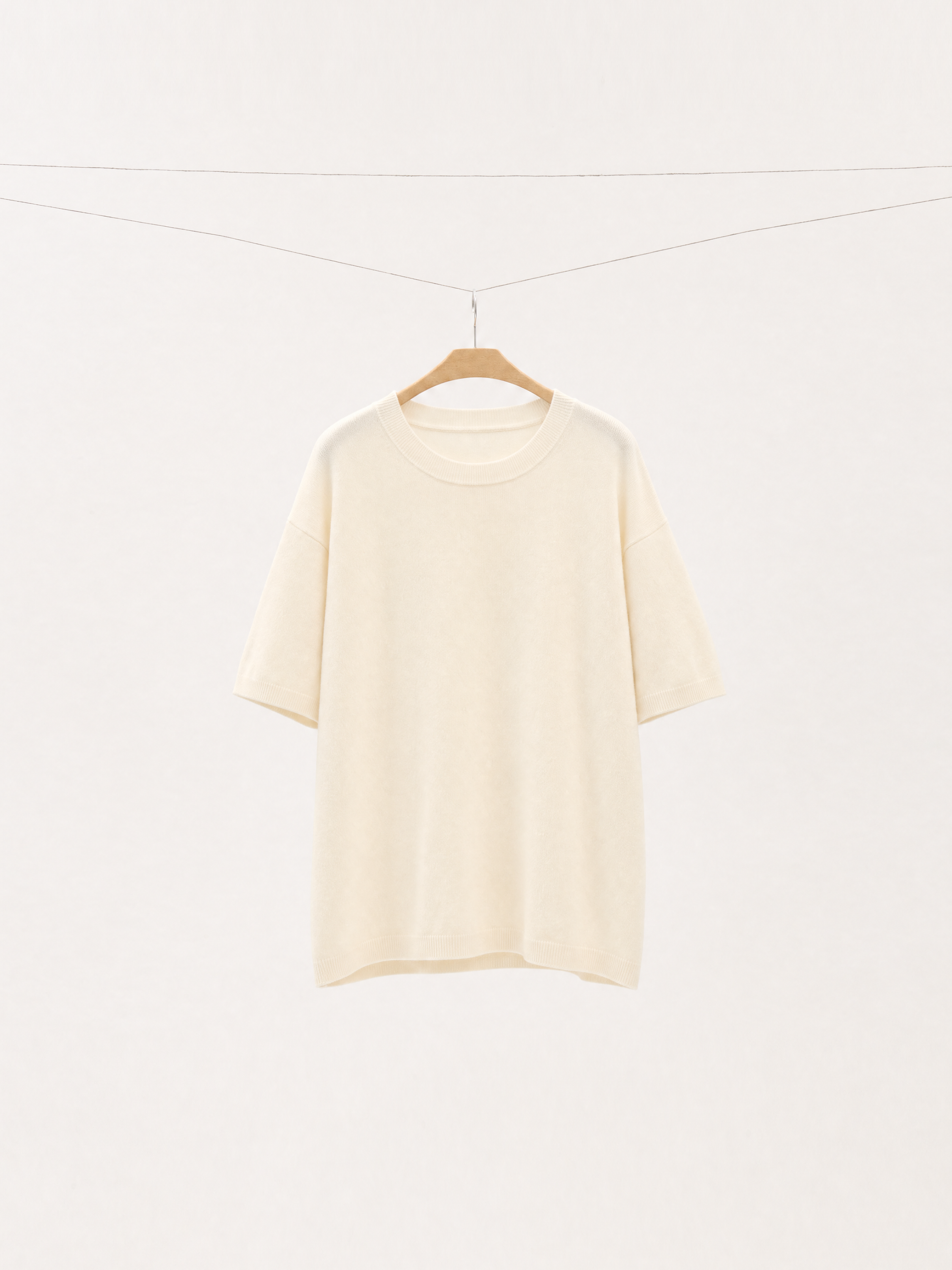 Essential Merino Wool Knit T-Shirt