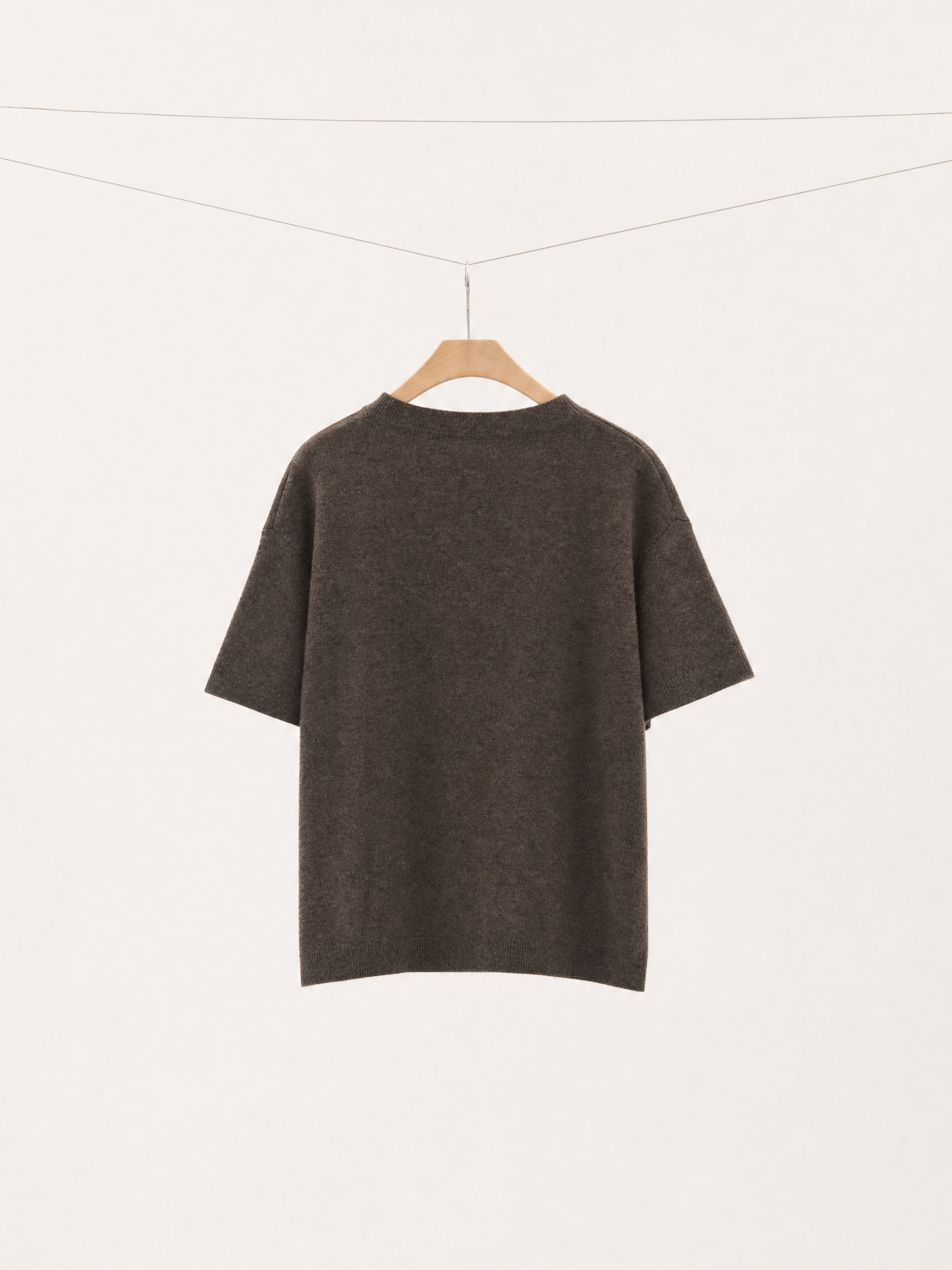 Essential Merino Wool Knit T-Shirt