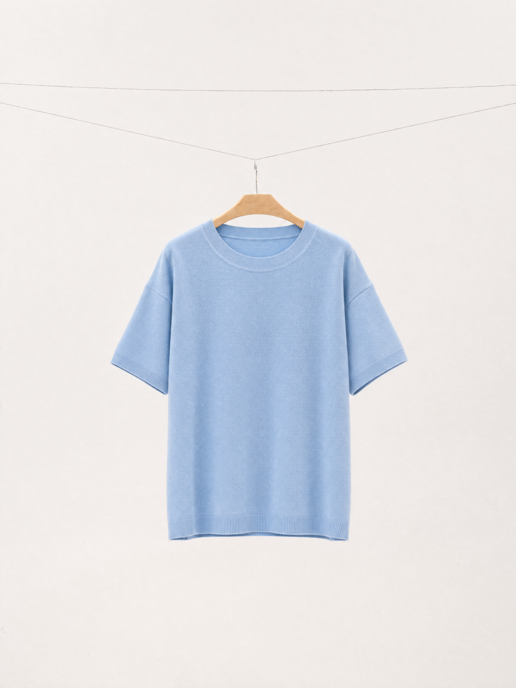 Essential Merino Wool Knit T-Shirt