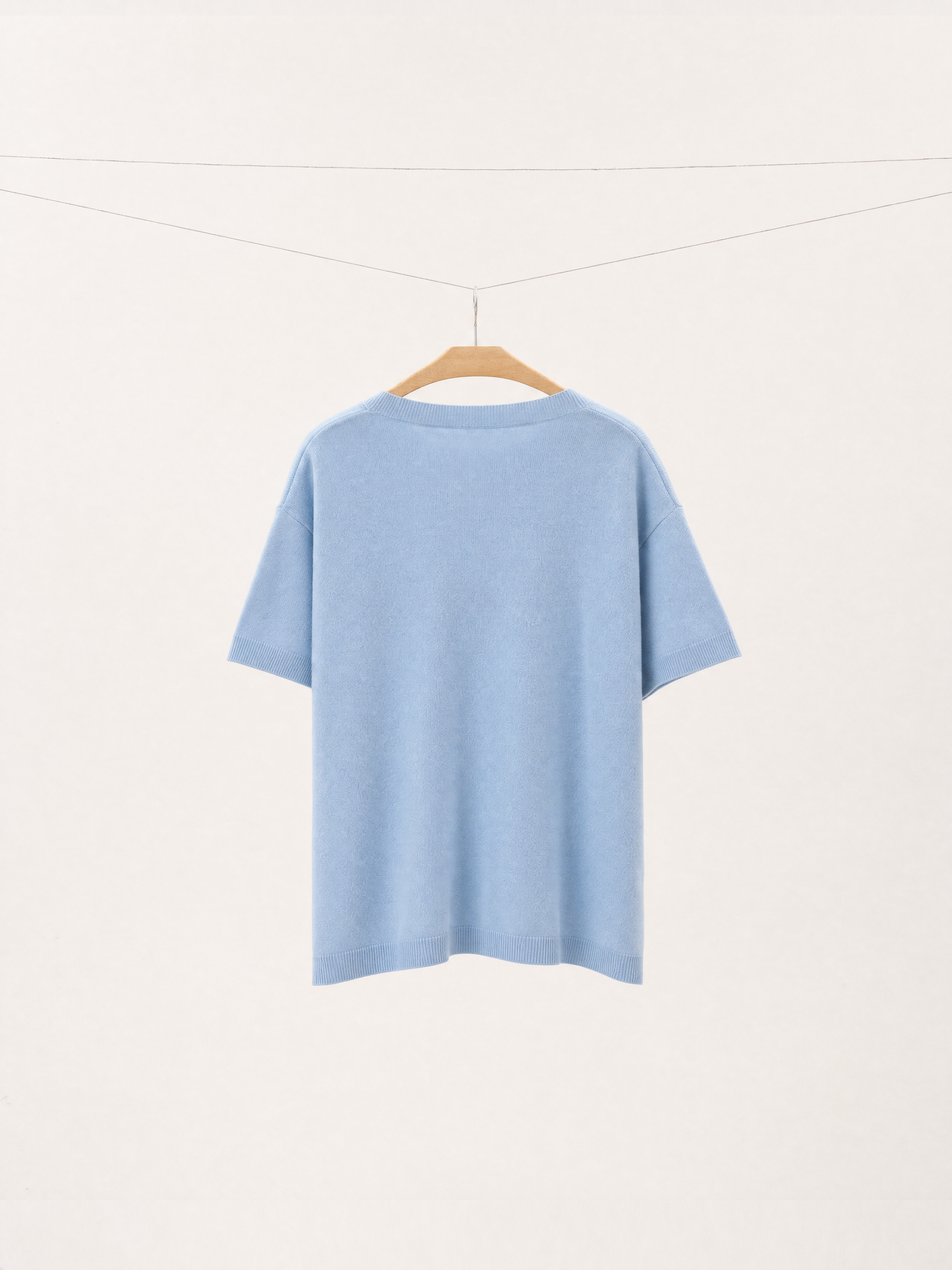 Essential Merino Wool Knit T-Shirt