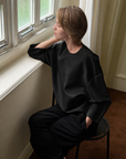 Wool & Silk Relaxed Top