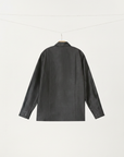 Gambiered Canton Silk Tailored Overshirt