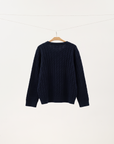 Luxury Cable-Knit Cashmere Pullover