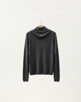 The Sculptural Scarf-Neck Sweater