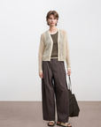 Lightweight Sheer Knit Cardigan