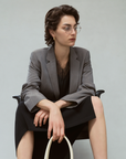 Virgin Wool Tailored Blazer