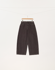 Cocoa Brown Wide Leg Jeans