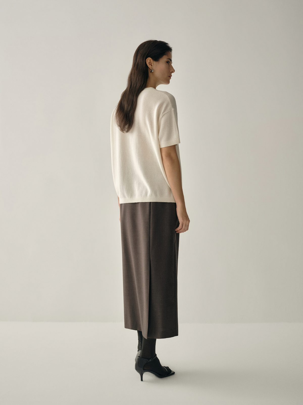 Essential Merino Wool Knit T-Shirt