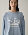 Oversized Cotton Graphic Long Sleeve T-Shirt