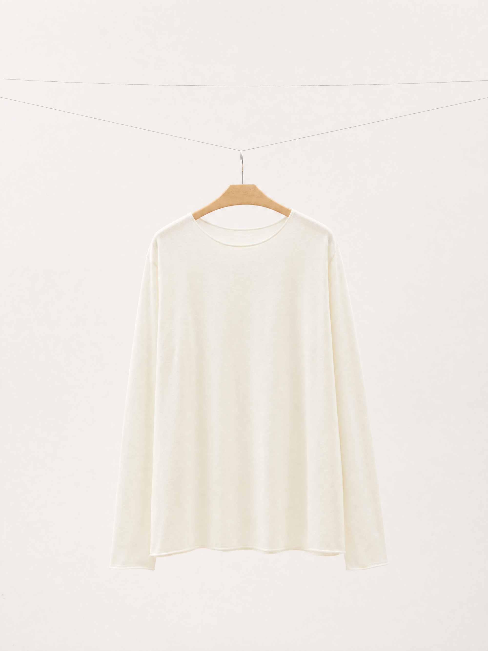 Signature Cashmere Crew Neck T-Shirt
