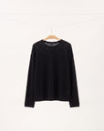 Fine Wool Textured Everyday Sweater