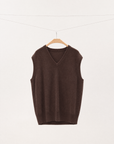 Classic Merino Wool V-Neck Sweater Vest