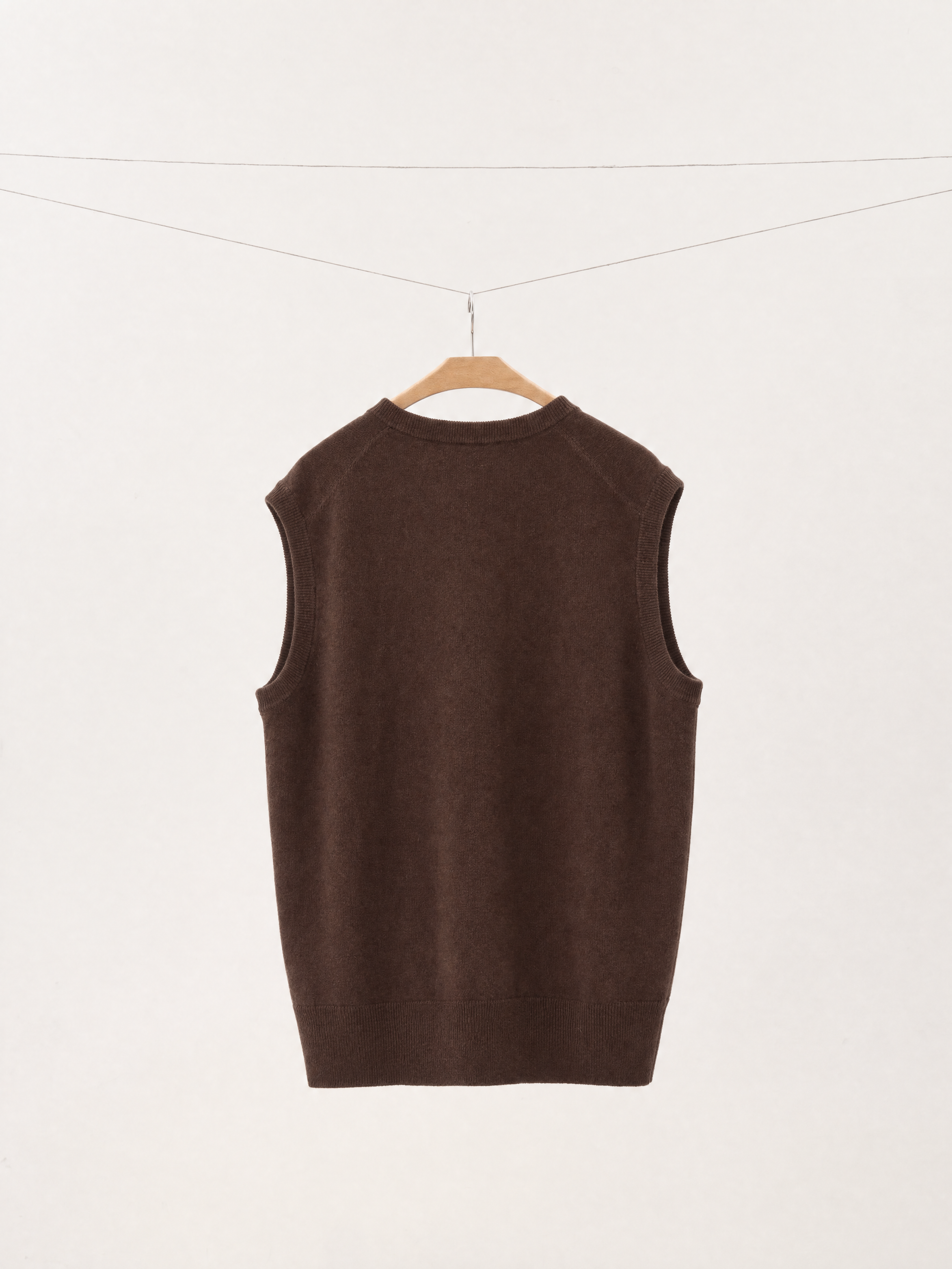 Classic Merino Wool V-Neck Sweater Vest