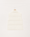 Mink Trim Goose Down Vest