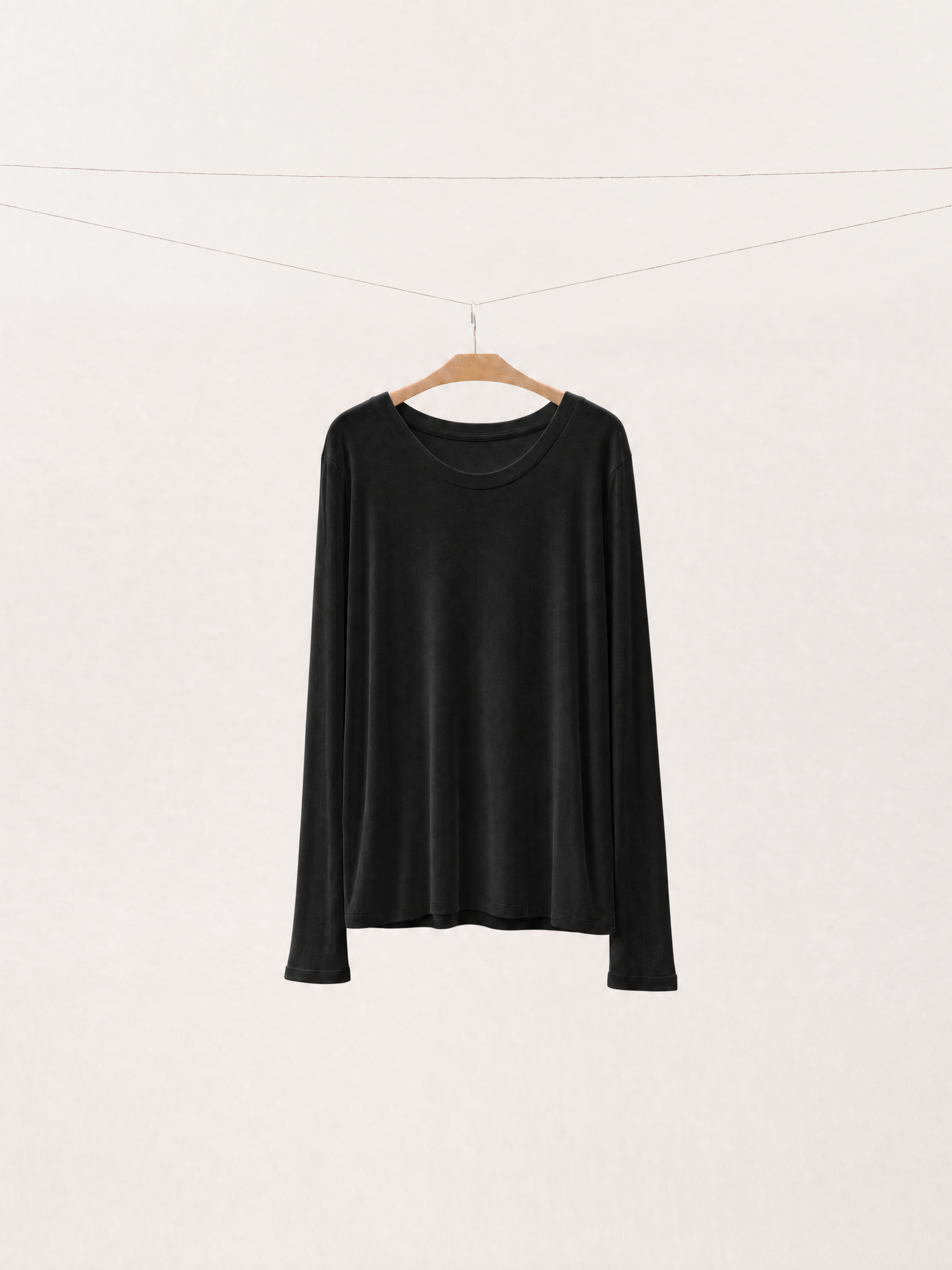 Strong-Twist Cotton Base Layer Top