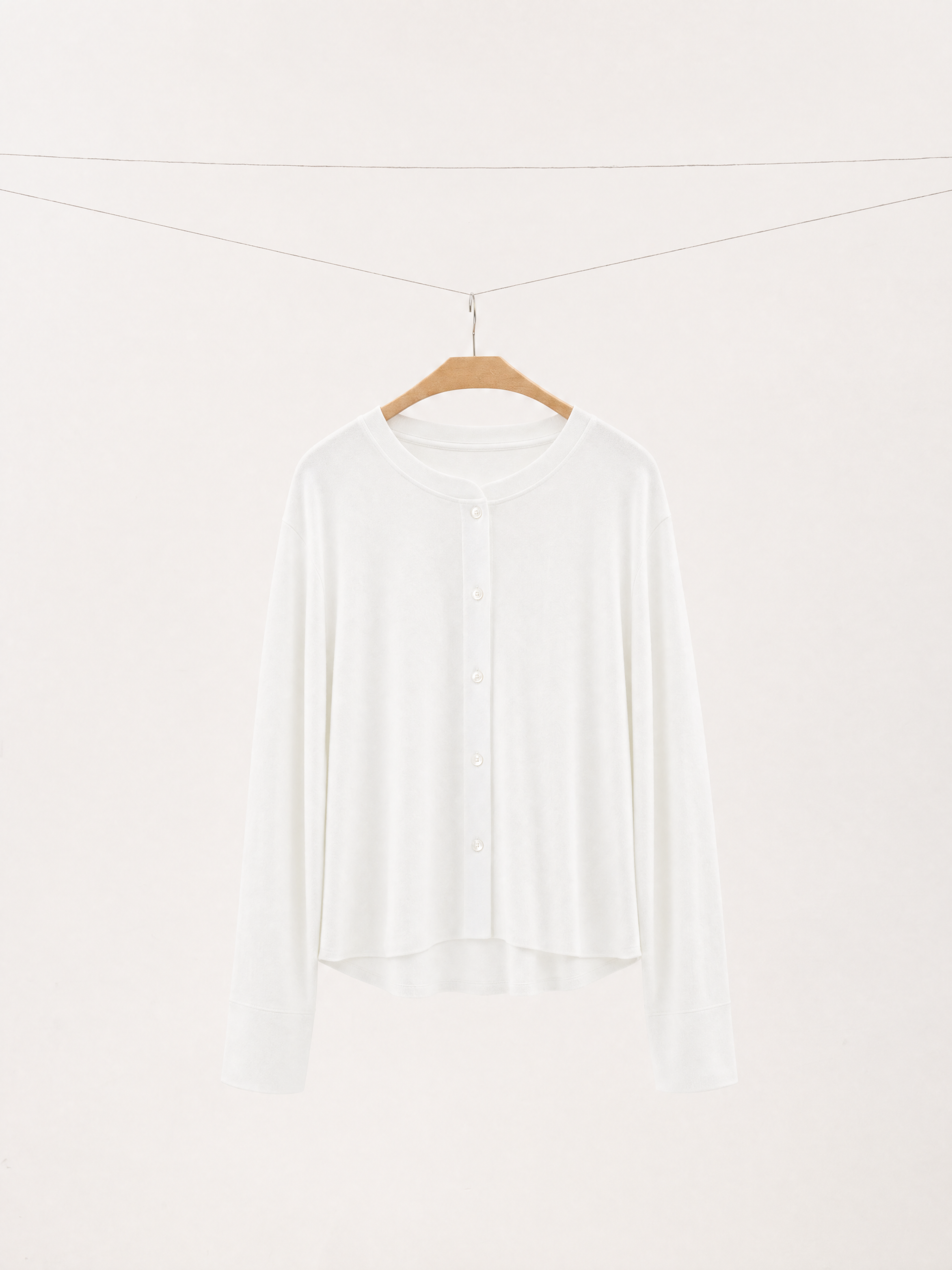 Essential Cotton Knit Cardigan