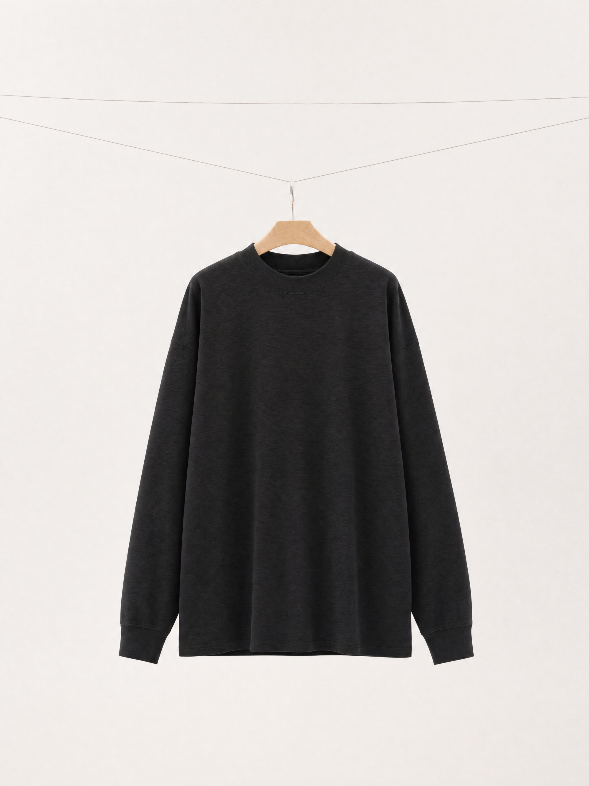 Silk &amp; Cashmere Blend Long Sleeve T-Shirt