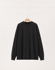 Silk & Cashmere Blend Long Sleeve T-Shirt