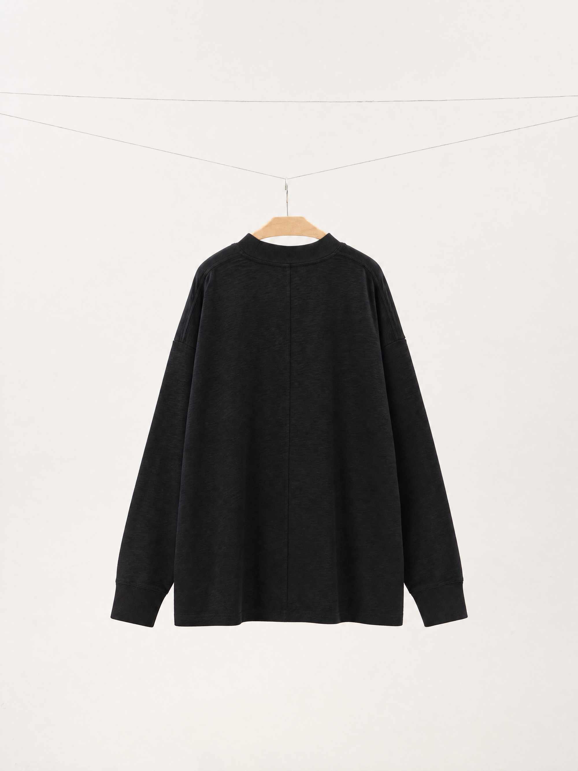 Silk &amp; Cashmere Blend Long Sleeve T-Shirt