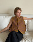 Jacquard Quilted Vest