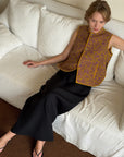 Jacquard Quilted Vest
